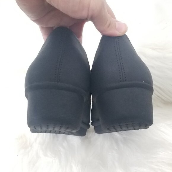 Dr. Scholls | Black Evelyn Comfort Slip On Loafer Clog Shoes 6.5 Round Toe - Picture 3 of 8